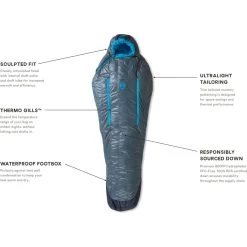 Kayu 30 Sleeping Bag: 30F Down - Women's 15 Kayu 30 Sleeping Bag: 30F Down - Women's -Outdoor camping-NEMO Equipment FORPLA D9