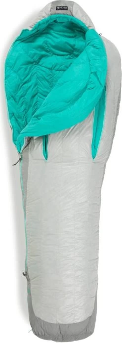 NEMO EQUIPMENT Aya 15F/-9C Regular Sleeping Bag - Women's|-|Sac De Couchage Aya 15F/-9C Régulier - Femme -Outdoor camping-NEMO Equipment NEM 811666030139 7EAluminum 20 20Aqua 7Eopen 0c0b481c 0933 4e72 8d41 5677312b7b24