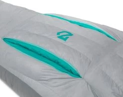 NEMO EQUIPMENT Aya 15F/-9C Regular Sleeping Bag - Women's|-|Sac De Couchage Aya 15F/-9C Régulier - Femme -Outdoor camping-NEMO Equipment NEM 811666030139 7EAluminum 20 20Aqua 7Ezoom
