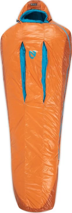 NEMO EQUIPMENT Kyan 35F/2C Long Sleeping Bag - Men's|-|Sac De Couchage Kyan 35F/2C Long - Homme -Outdoor camping-NEMO Equipment NEM 811666030191 7E 7Eopen 20Amber 20 20Alpine