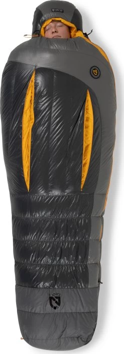 NEMO EQUIPMENT Sonic -20F/-25C Regular Sleeping Bag|-|Sac De Couchage Sonic -20F/-25C Régulier -Outdoor camping-NEMO Equipment NEM 811666030269 7E 7EPers 20Granite 20 20Marigold