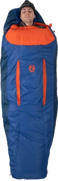 NEMO EQUIPMENT Forte 35F/2C Synthetic Sleeping Bag - Long - Men's|-|Sac De Couchage Synthétique Forte 35F/ 2C - Long - Homme -Outdoor camping-NEMO Equipment NEM 811666030863 7E 7EFront 20Eternal 20 20Altitude