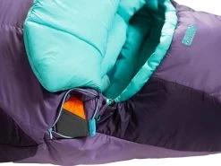 NEMO EQUIPMENT Forte 20F/-7C Synthetic Sleeping Bag - Regular - Women's|-|Sac De Couchage Synthétique Forte 20F/-7C - Régulier - Femme -Outdoor camping-NEMO Equipment NEM 811666030870 7E 7EDetail1 20Tide 20Pool 20 20Shaded 20Thistle