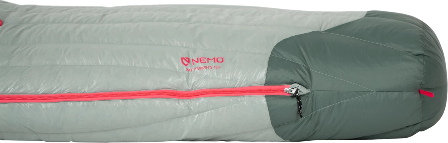 NEMO EQUIPMENT Riff 15F/-9C Down Sleeping Bag - Regular - Women's|-|Sac De Couchage En Duvet Riff 15F/-9C - Régulier - Femme 22 NEMO EQUIPMENT Riff 15F/-9C Down Sleeping Bag - Regular - Women's|-|Sac De Couchage En Duvet Riff 15F/-9C - Régulier - Femme - Image 20