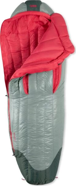 NEMO EQUIPMENT Riff 15F/-9C Down Sleeping Bag - Regular - Women's|-|Sac De Couchage En Duvet Riff 15F/-9C - Régulier - Femme 24 NEMO EQUIPMENT Riff 15F/-9C Down Sleeping Bag - Regular - Women's|-|Sac De Couchage En Duvet Riff 15F/-9C - Régulier - Femme -Outdoor camping-NEMO Equipment NEM 811666031037 7E 7EIn 20Rhubarb 20 20Lichen