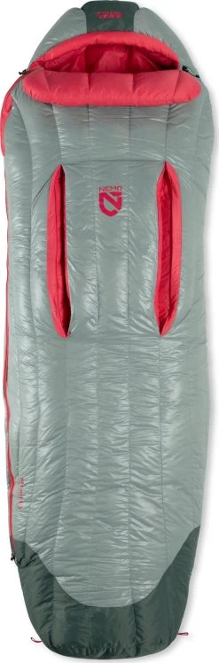 NEMO EQUIPMENT Riff 15F/-9C Down Sleeping Bag - Regular - Women's|-|Sac De Couchage En Duvet Riff 15F/-9C - Régulier - Femme 27 NEMO EQUIPMENT Riff 15F/-9C Down Sleeping Bag - Regular - Women's|-|Sac De Couchage En Duvet Riff 15F/-9C - Régulier - Femme -Outdoor camping-NEMO Equipment NEM 811666031037 7E 7EOpen 20Rhubarb 20 20Lichen
