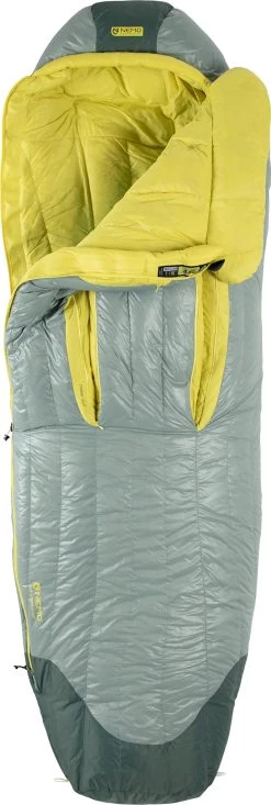 NEMO EQUIPMENT Riff 30F/-1C Down Sleeping Bag - Women's|-|Sac De Couchage Riff 30F/-1C - Femme -Outdoor camping-NEMO Equipment NEM 811666031051 7E 7EOpen 20Dorado 20 20Lichen