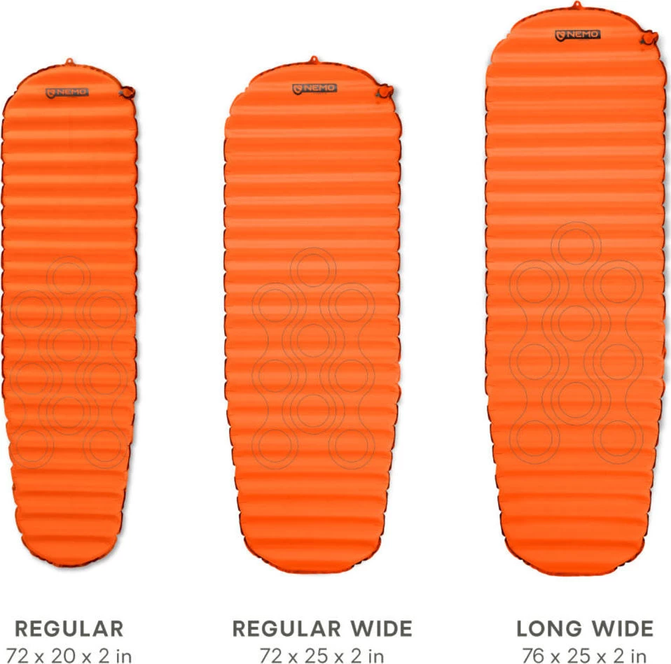 NEMO EQUIPMENT Flyer Self-Inflating Sleeping Pad - Long Wide|-|Matelas Autogonflant Flyer - Long Et Large 6 NEMO EQUIPMENT Flyer Self-Inflating Sleeping Pad - Long Wide|-|Matelas Autogonflant Flyer - Long Et Large - Image 4