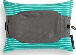 NEMO EQUIPMENT Fillo Elite Ultralight Backpacking Pillow|-|Oreiller De Campement Ultra Léger Fillo Elite -Outdoor camping-NEMO Equipment NEM 811666031242 7E 7EDetail2 20Sapphire 20Stripe