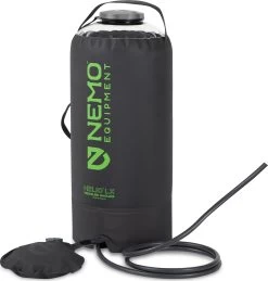 NEMO EQUIPMENT Helio LX Pressure Shower|-|Douche Portative Helio LX -Outdoor camping-NEMO Equipment NEM 811666032010 7E 7EWithout 20Black 20 20Apple 20Green
