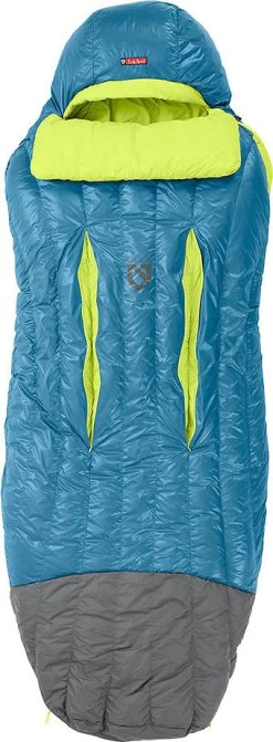 NEMO EQUIPMENT Disco 15F/-9C Down Sleeping Bag - Long|-|Sac De Couchage En Duvet Disco 15F/-9C - Long -Outdoor camping-NEMO Equipment NEM 814041017312 7E 7EOpen 20Deep 20Sea 20 20Key 20Lime