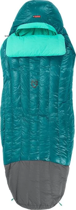 NEMO EQUIPMENT Rave 15F/-9C Down Sleeping Bag - Long - Women's|-|Sac De Couchage En Duvet Rave 15F/-9C - Long Femme -Outdoor camping-NEMO Equipment NEM 814041017350 7E 7EClosed 20Jade 20 20Sea 20Glass b463c76b 819f 4fab afcd 69e7bcf2f5d8