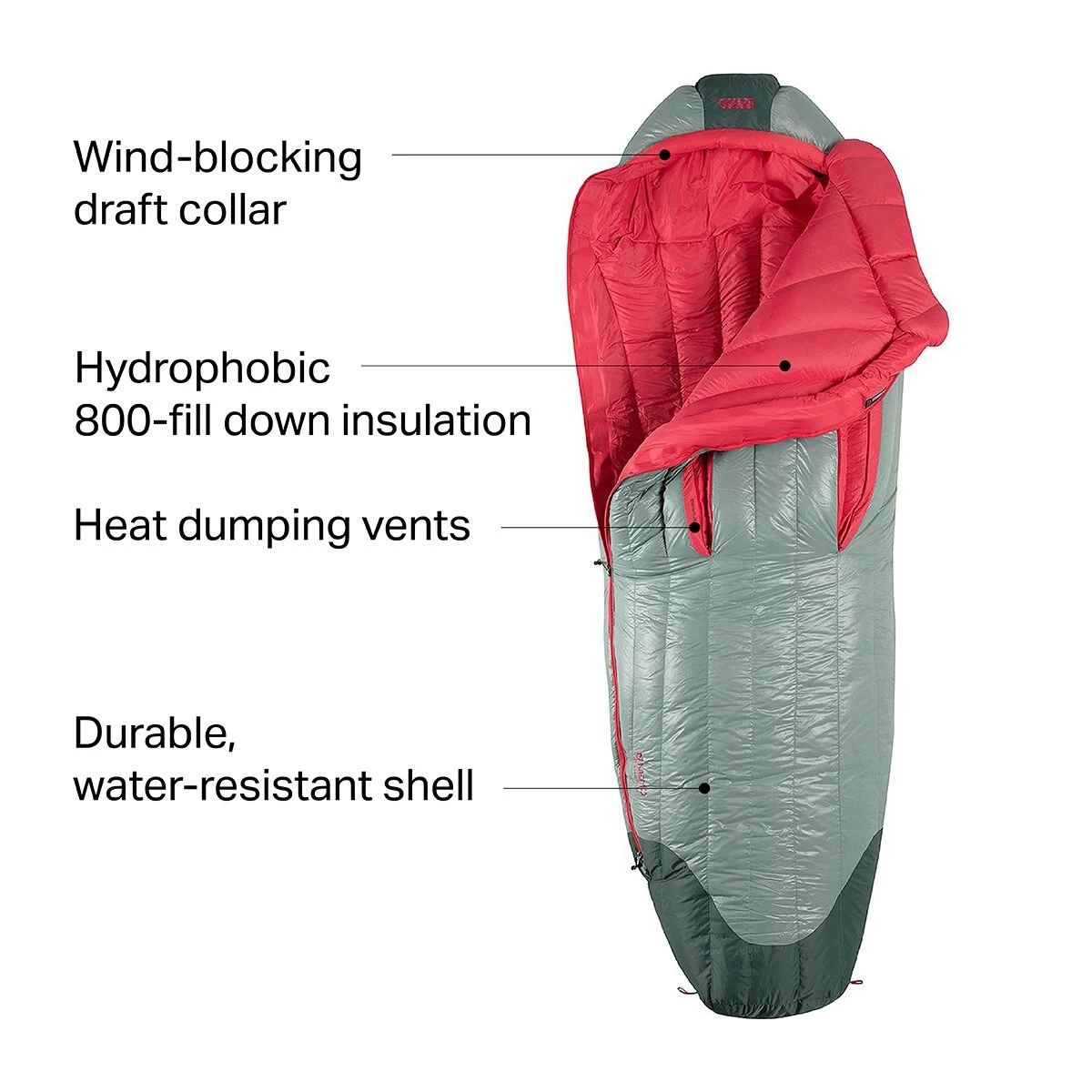 Riff 15 Sleeping Bag: 15F Down - Women's 10 Riff 15 Sleeping Bag: 15F Down - Women's - Image 8