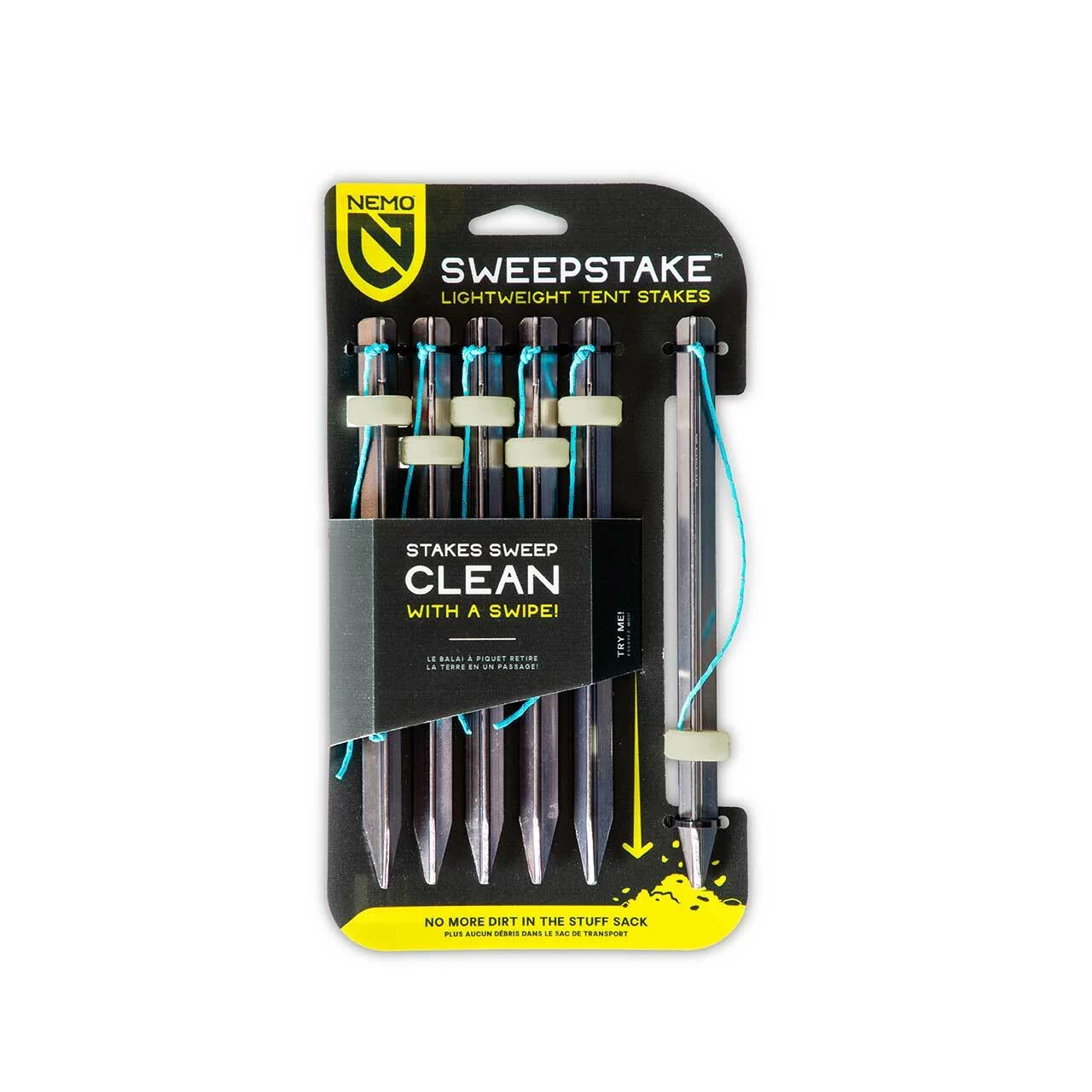 NEMO EQUIPMENT NEMO Sweepstake Tent Stakes 5 NEMO EQUIPMENT NEMO Sweepstake Tent Stakes - Image 3