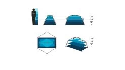 NEMO Equipment Aurora Tent And Footprint - 2 Person -Outdoor camping-NEMO Equipment opplanet nemo equipment aurora tent and footprint 2 person surge 811666031365 av 12