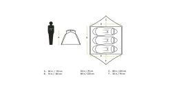 NEMO Equipment Aurora Tent And Footprint - 3 Person -Outdoor camping-NEMO Equipment opplanet nemo equipment aurora tent and footprint 3 person nova green 811666032195 av 7