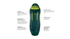 NEMO Equipment Disco 15 Sleeping Bag - Women's -Outdoor camping-NEMO Equipment opplanet nemo equipment disco 15 sleeping bag womens electra starlit ridge long right zip 811666030962 av 2