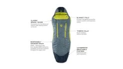 NEMO Equipment Disco 30 Sleeping Bag - Men's -Outdoor camping-NEMO Equipment opplanet nemo equipment disco 30 sleeping bag mens spark fortress long left zip 811666030948 av 2