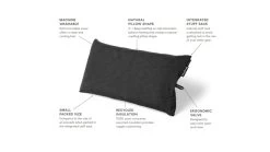 NEMO Equipment Fillo Elite Luxury Pillow -Outdoor camping-NEMO Equipment opplanet nemo equipment fillo elite luxury pillow midnight gray 811666031297 av 2