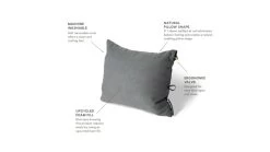 NEMO Equipment Fillo King Pillow -Outdoor camping-NEMO Equipment opplanet nemo equipment fillo king pillow midnight gray 811666031327 av 3